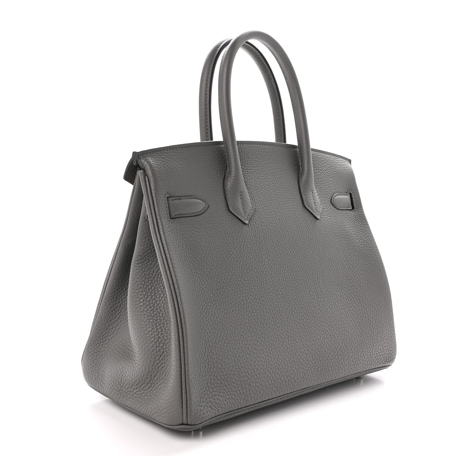 Hermes Togo BIRKIN 30 Etain 3 of 12