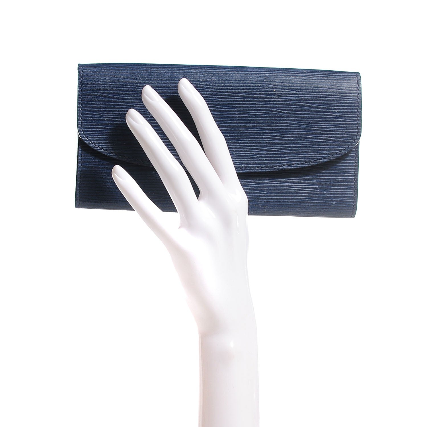 Louis Vuitton Epi Emilie Wallet Indigo 2 of 12