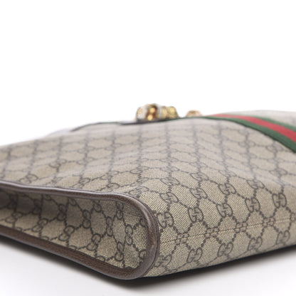 Gucci GG Supreme Monogram Large Rajah Chain Tote Beige New Acero 8 of 10