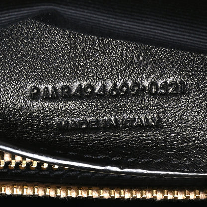 Saint Laurent Calfskin Y Quilted Monogram Small Loulou Chain Satchel Dark Beige 7 of 10