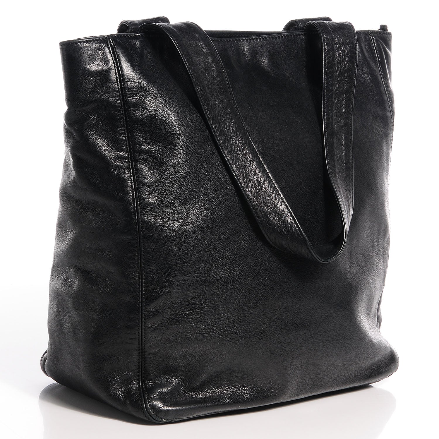 Chanel Lambskin CC Tassel Shoulder Bag Black 3 of 6