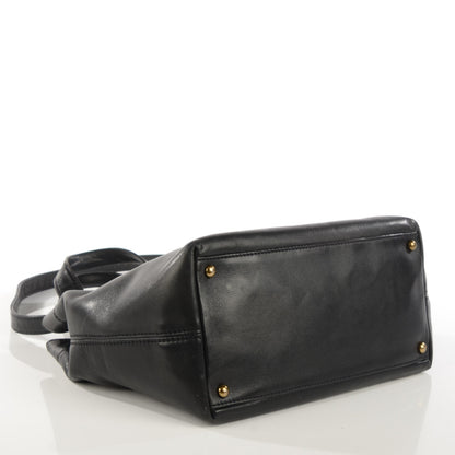 Chanel Calfskin Shopping Tote Black 7 of 12