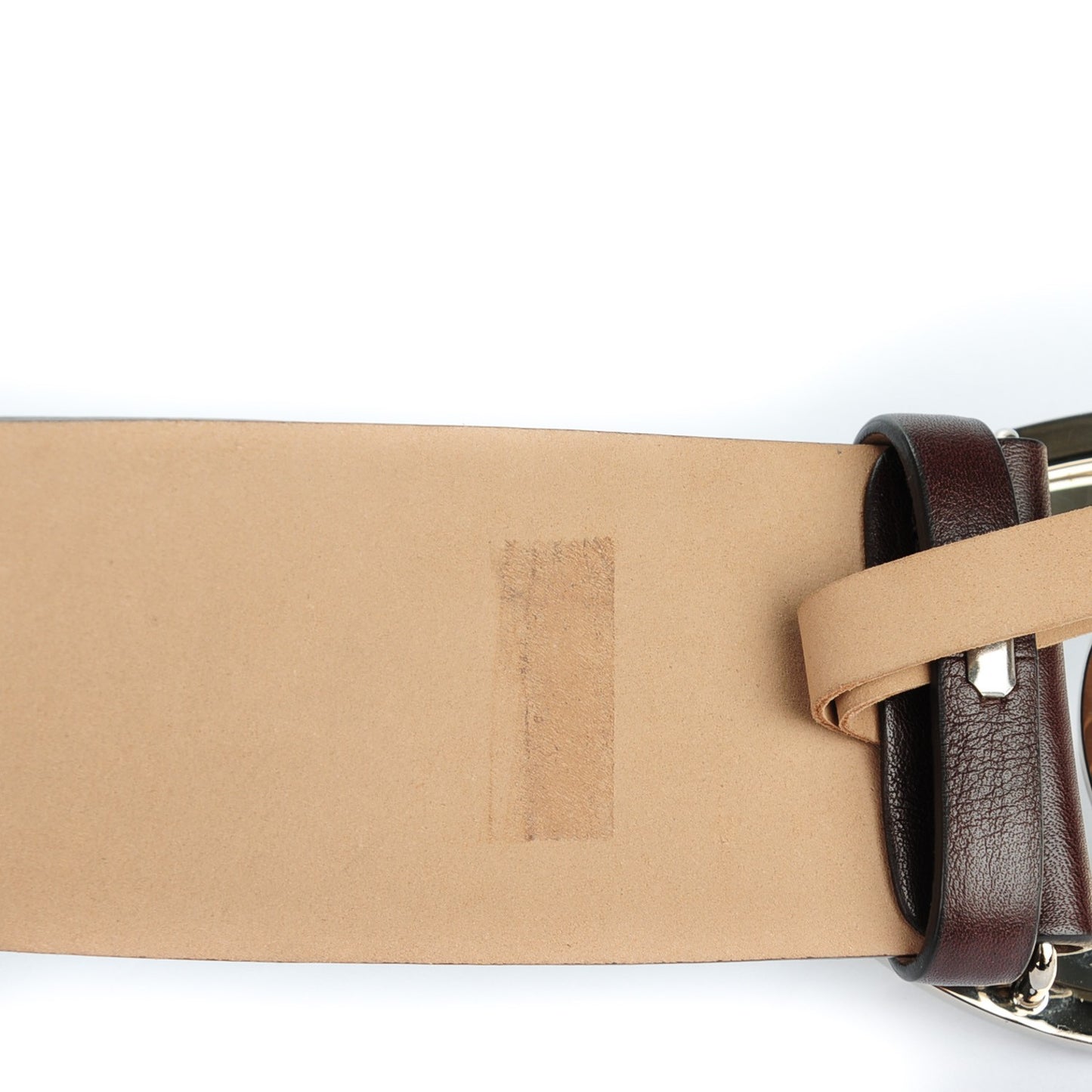 Calfskin CC Belt 90 36 Dark Brown