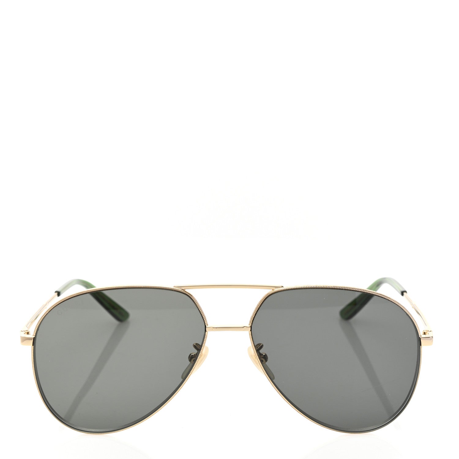 Gucci Metal Aviator Sunglasses GG0356S Green 2 of 9