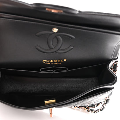 Chanel Lambskin Quilted Small Double Flap Black 5 of 11