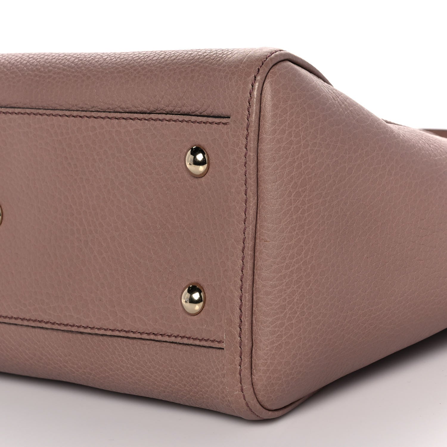 Gucci Pebbled Calfskin Small Soho Top Handle Bag Light Pink 8 of 8