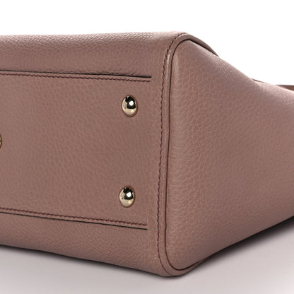 Gucci Pebbled Calfskin Small Soho Top Handle Bag Light Pink 8 of 8
