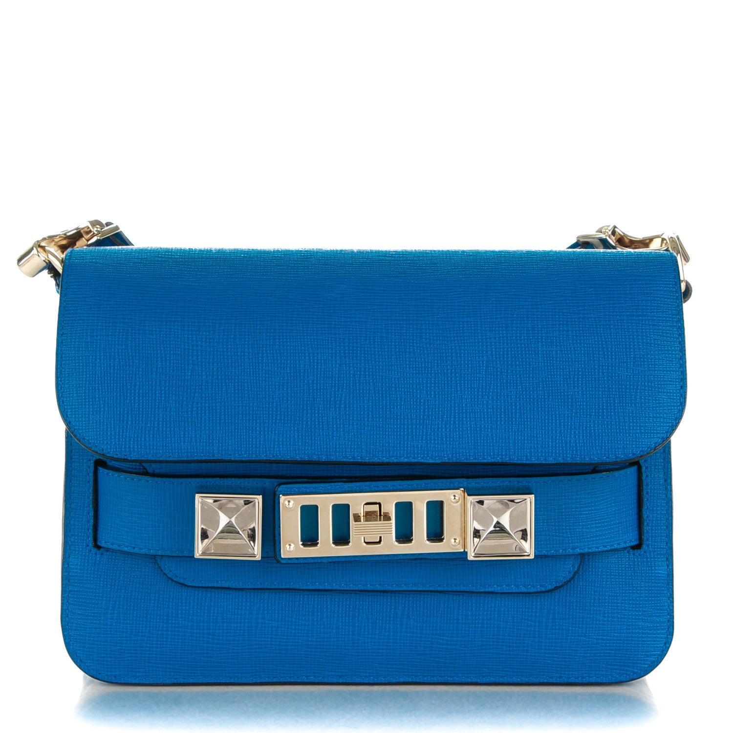 Proenza Schouler New Linosa Mini PS11 Classic Shoulder Sea Blue 1 of 8
