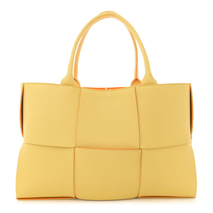 Bottega Veneta Nappa Maxi Intrecciato Medium Arco Tote Butter Tangerine Gold 1 of 14