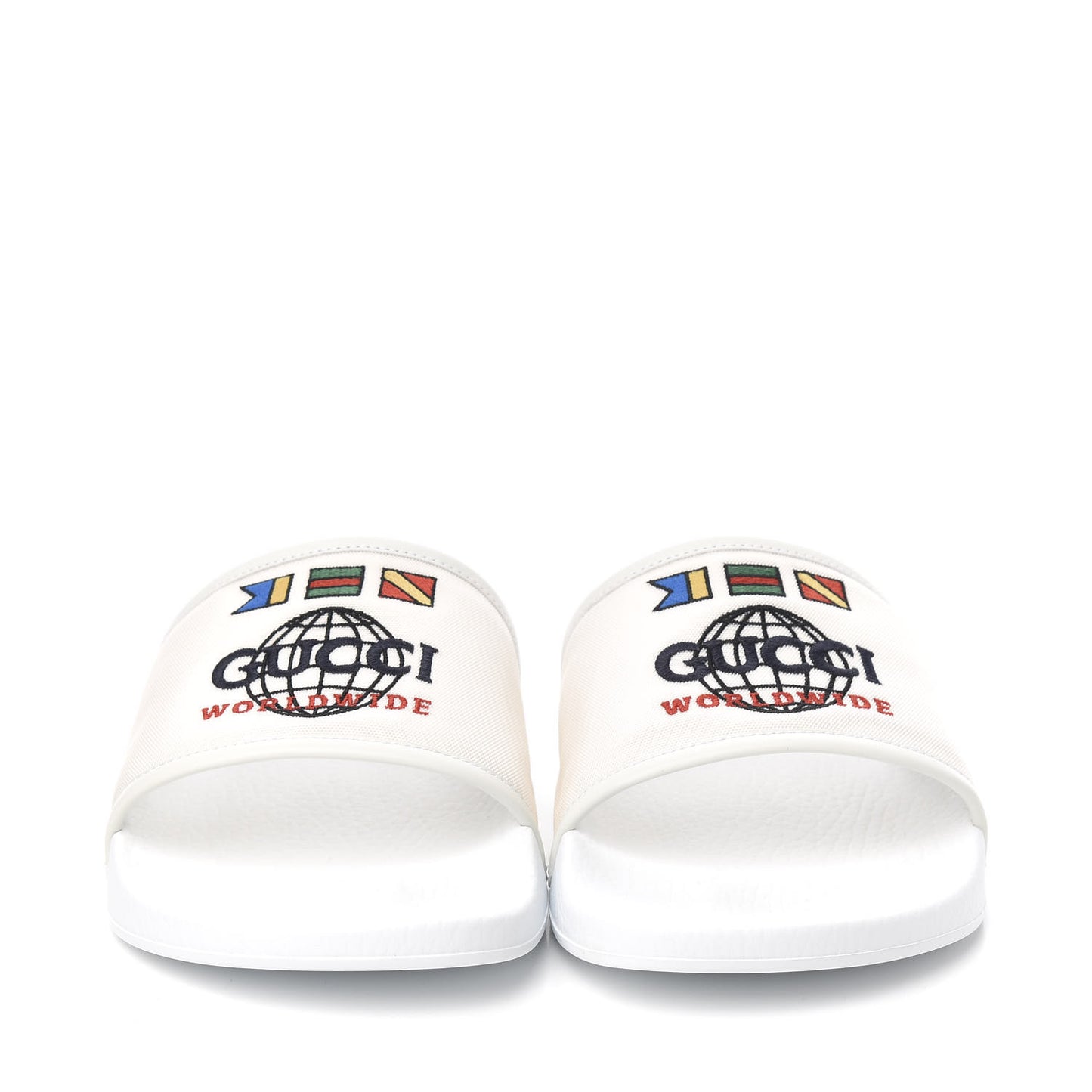 Canvas Worldwide Mens Pursuit Slide Sandals 10 White