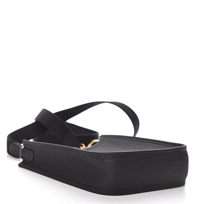 Hermes Taurillon Clemence Evelyne TPM Black 4 of 12