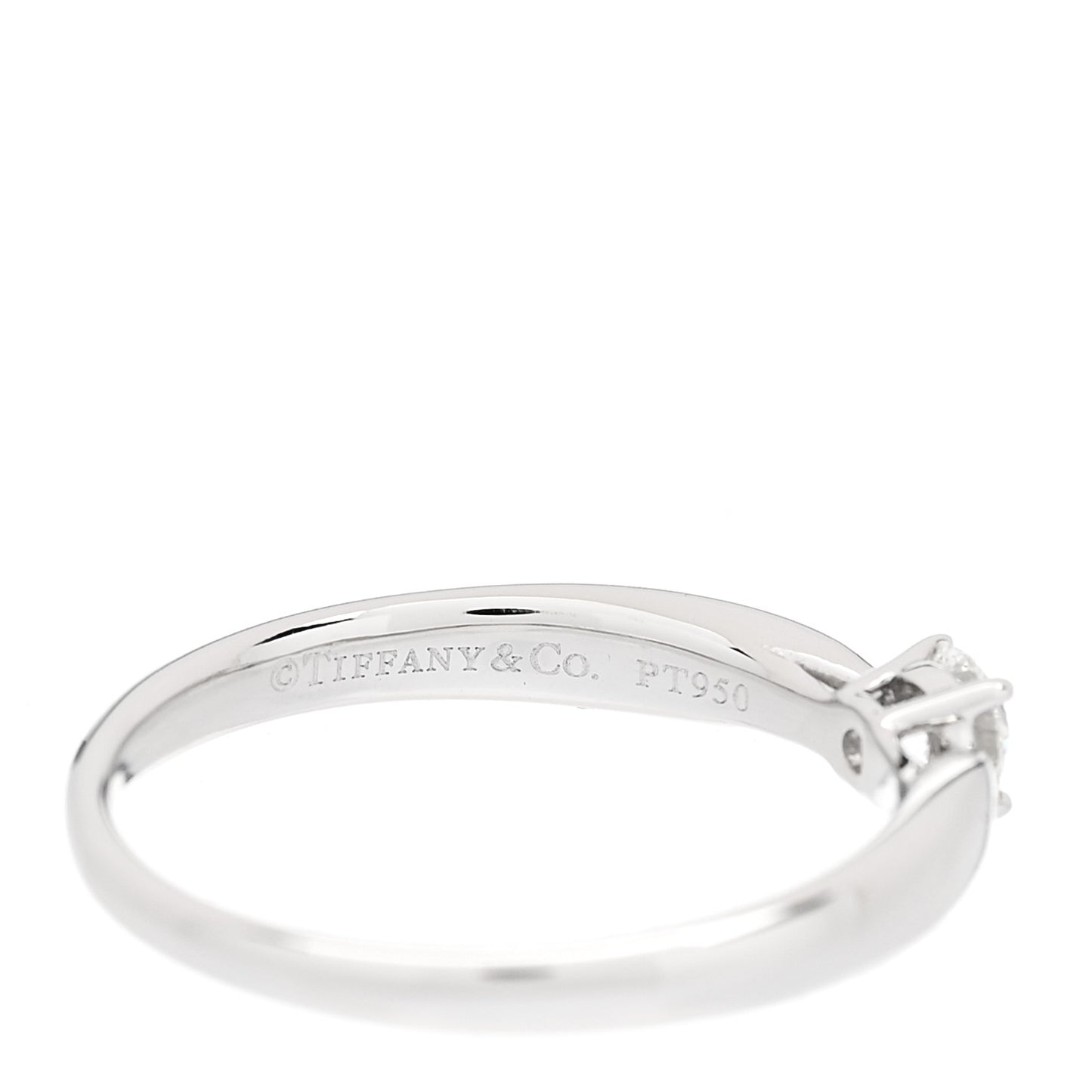 Platinum Diamond .18ct Harmony Solitaire Engagement Ring 52 6