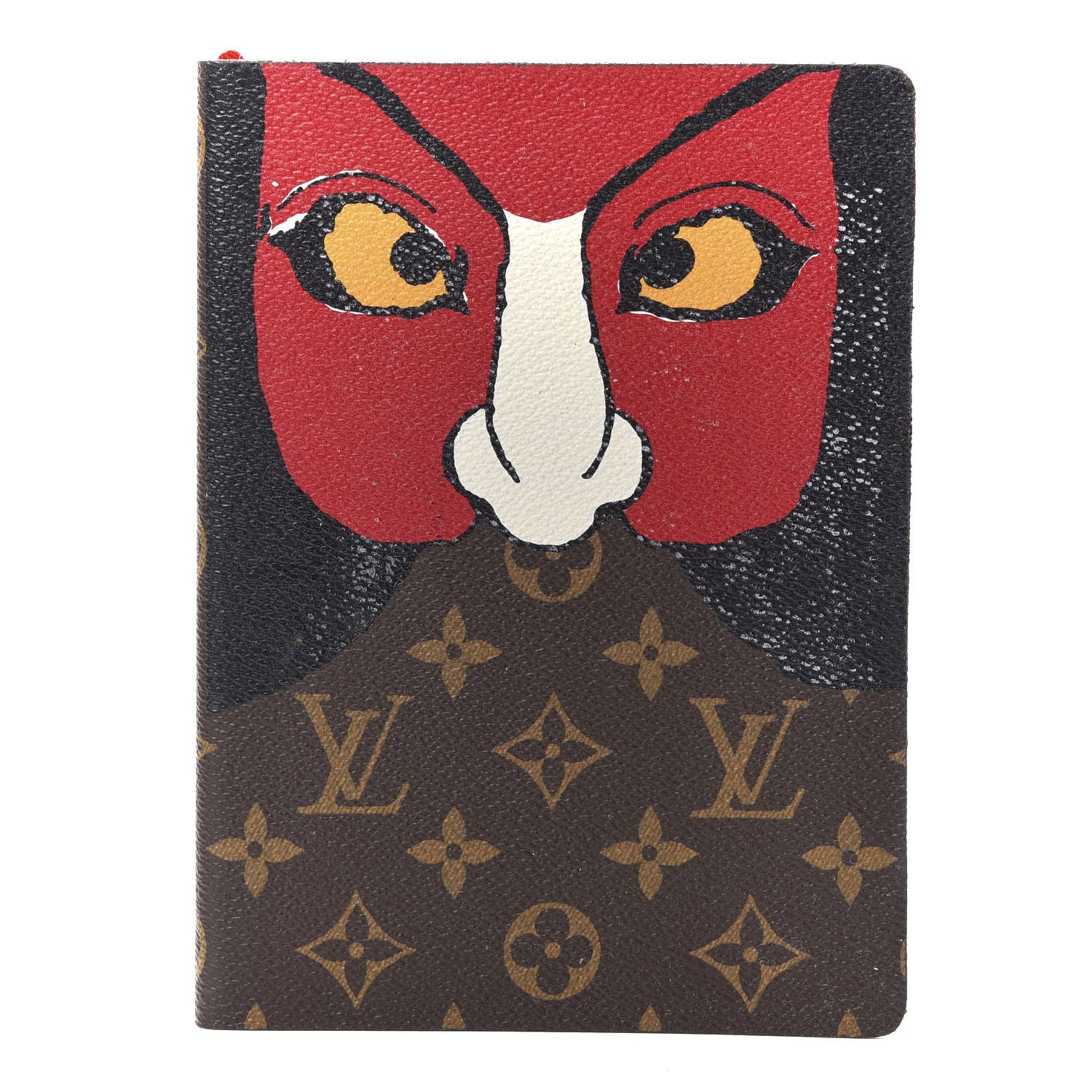 Louis Vuitton Monogram Kabuki Clemence Notebook 2 of 7
