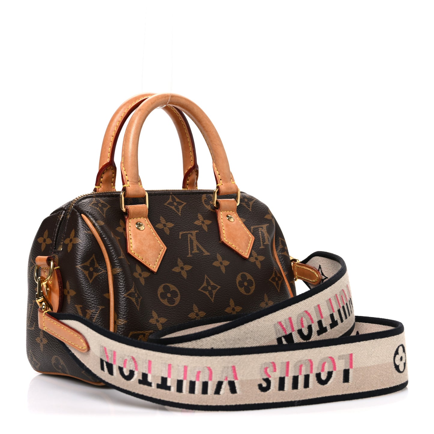 Monogram Speedy Bandouliere 20 Black
