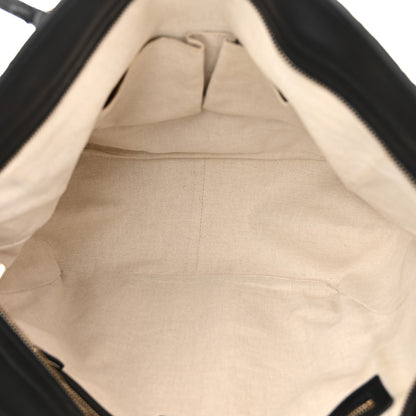 Gucci Guccissima Medium Bree Zippered Tote Black 5 of 10