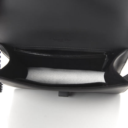Christian Dior Ultra Matte Calfskin Studded Medium Diorama Flap Bag Black 5 of 10
