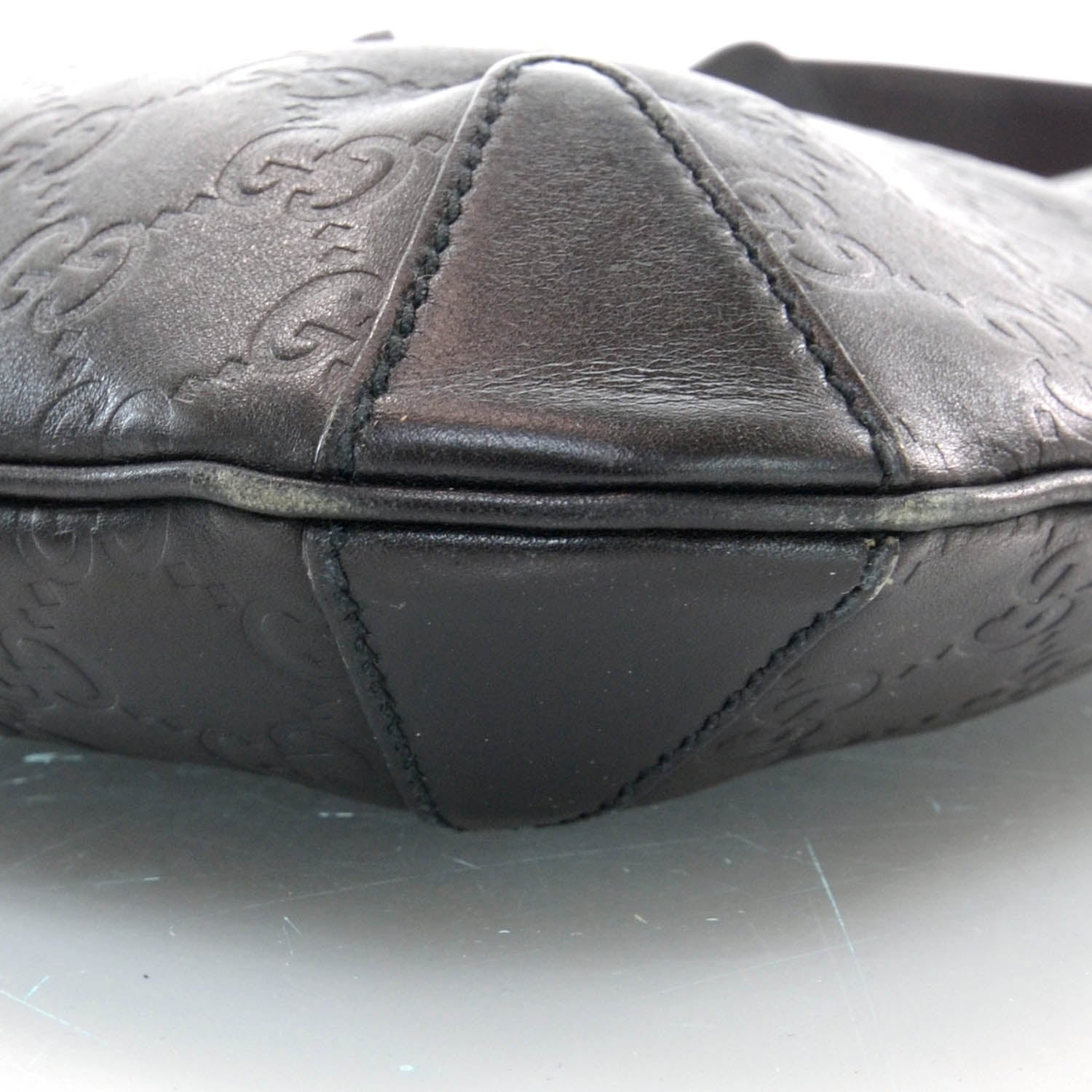 Gucci Guccissima Creole Hobo Black 5 of 8