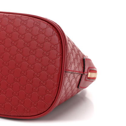 Gucci Soft Microguccissima Mini Dome Bag Rosso 10 of 10