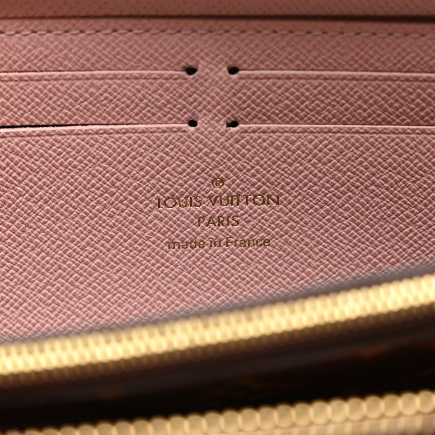 Louis Vuitton Monogram Clemence Wallet Rose Ballerine 6 of 6