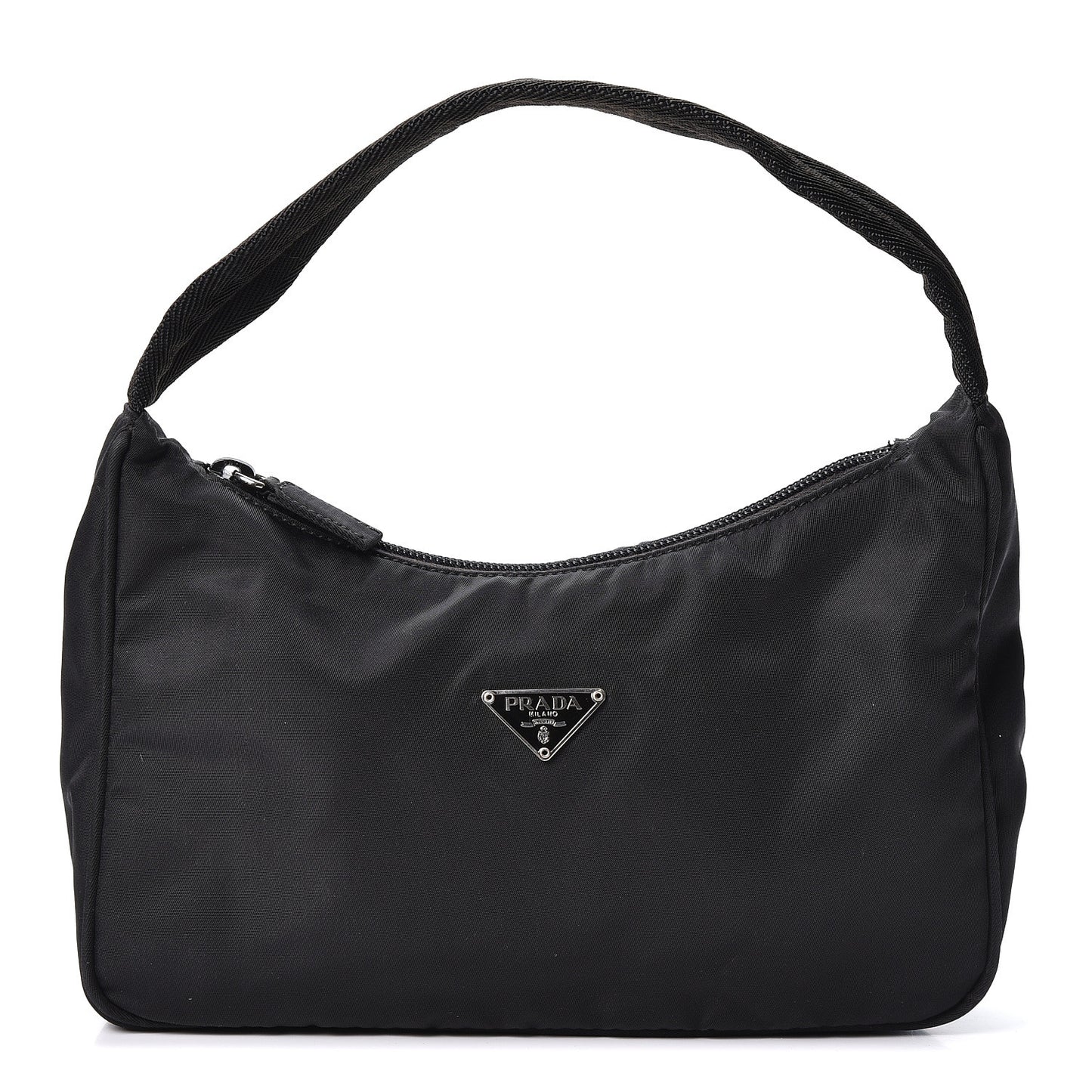 Tessuto Nylon Sport Shoulder Bag Black