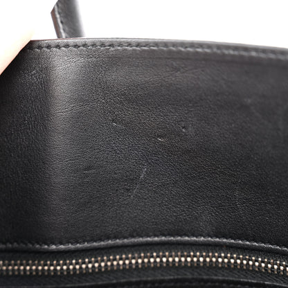 Saint Laurent Python Calfskin Embossed Small Sac de Jour Black 11 of 17