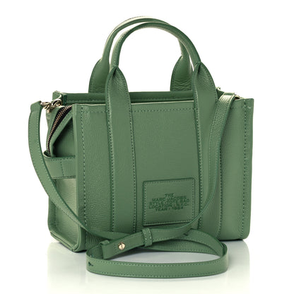 Marc Jacobs Grained Calfskin Small The Tote Bag Aspen Green 3 of 12