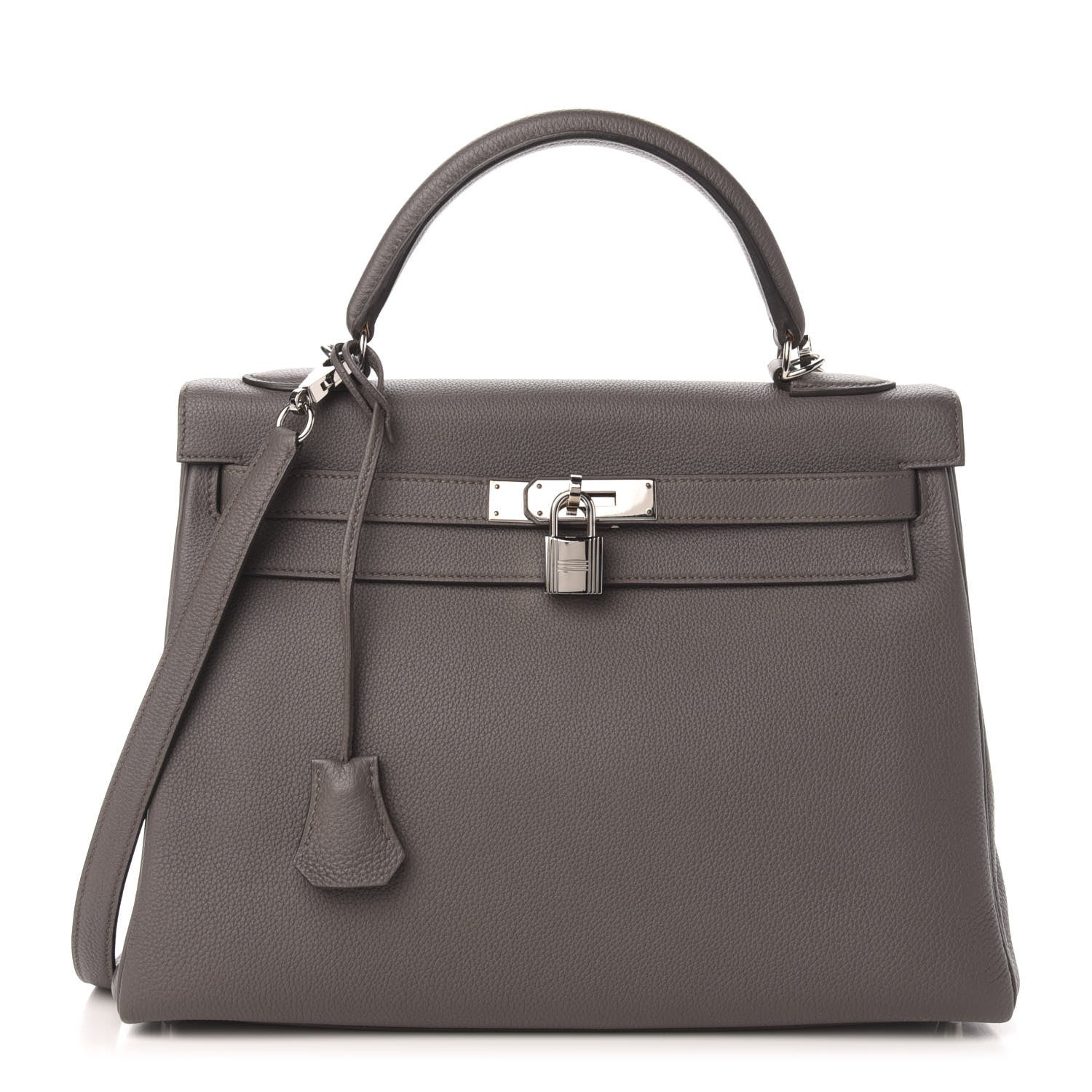 Hermes Togo Kelly Retourne 32 Etain 1 of 12