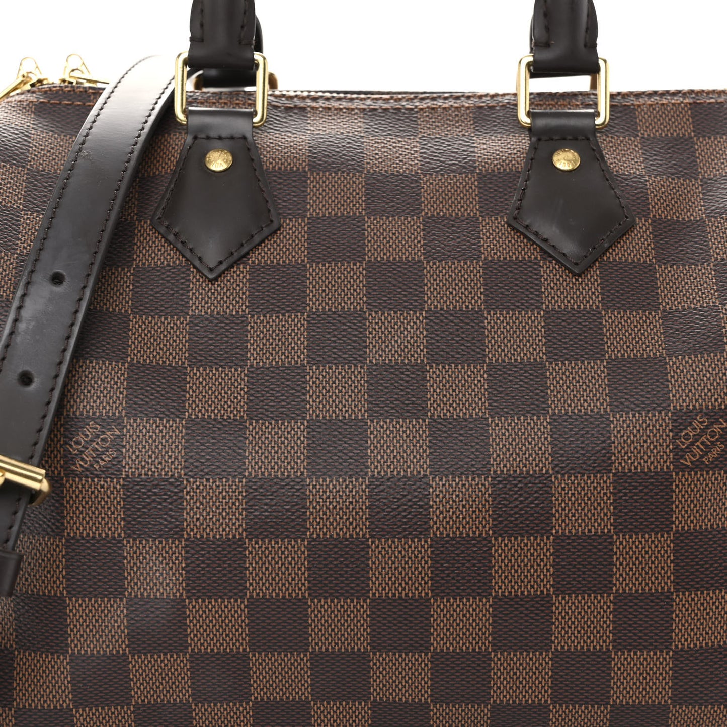 Damier Ebene Speedy Bandouliere 25