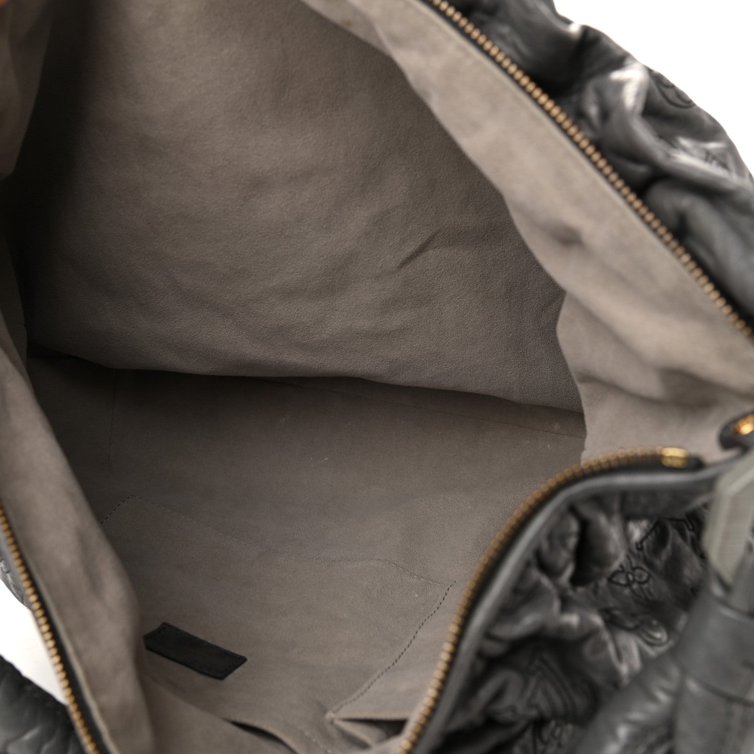 Louis Vuitton Lambskin Olympe Nimbus PM Anthracite 4 of 9