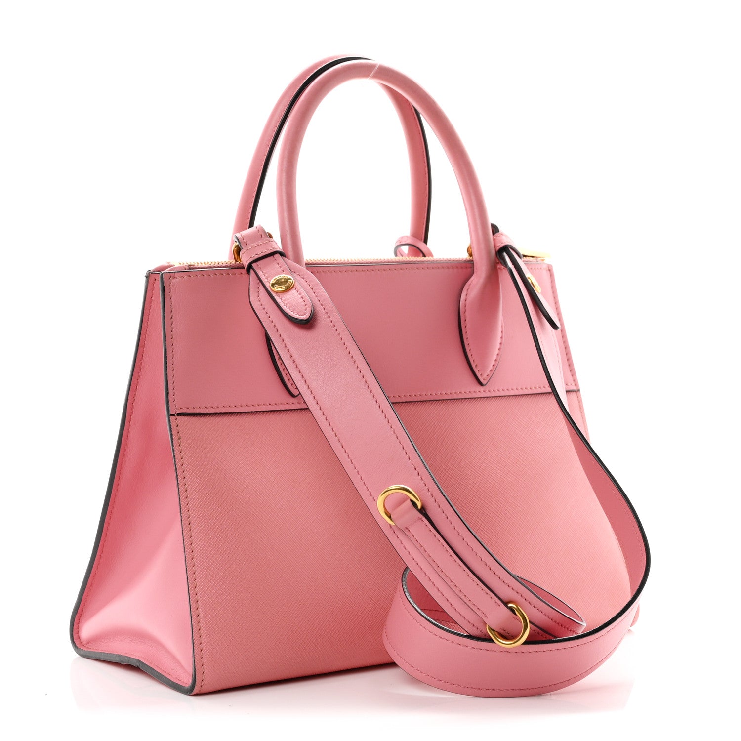 Prada Saffiano City Calfskin Small Paradigme Bag Petalo 3 of 10