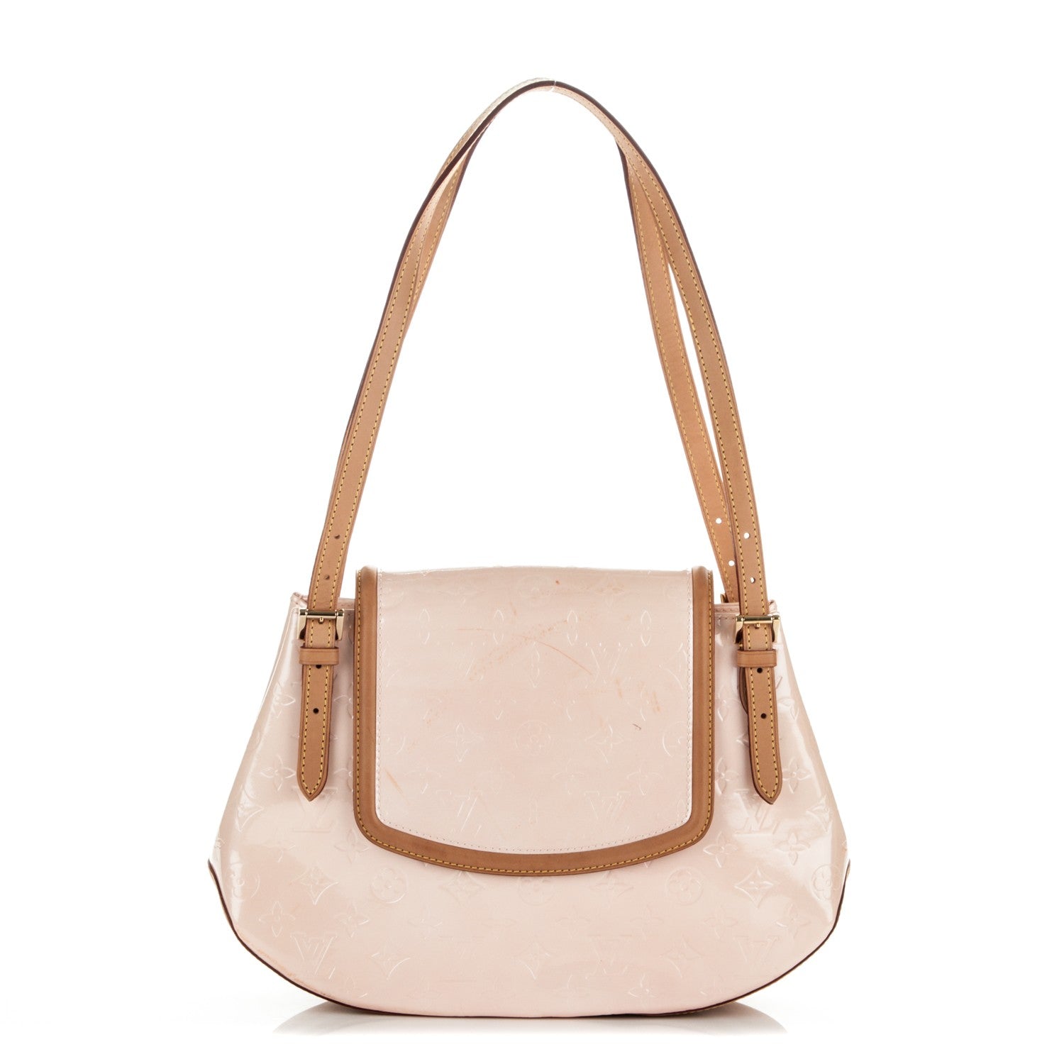 Louis Vuitton Vernis Biscayne Bay GM Marshmallow 1 of 7