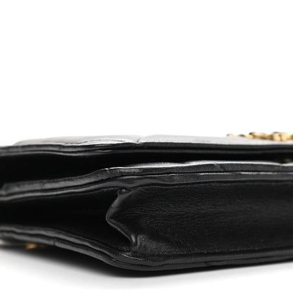 Chanel Lambskin Quilted Chanel 19 Wallet On Chain WOC Black 10 of 16