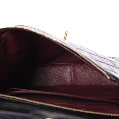 Chanel Lambskin Quilted Backpack Black 5 of 9