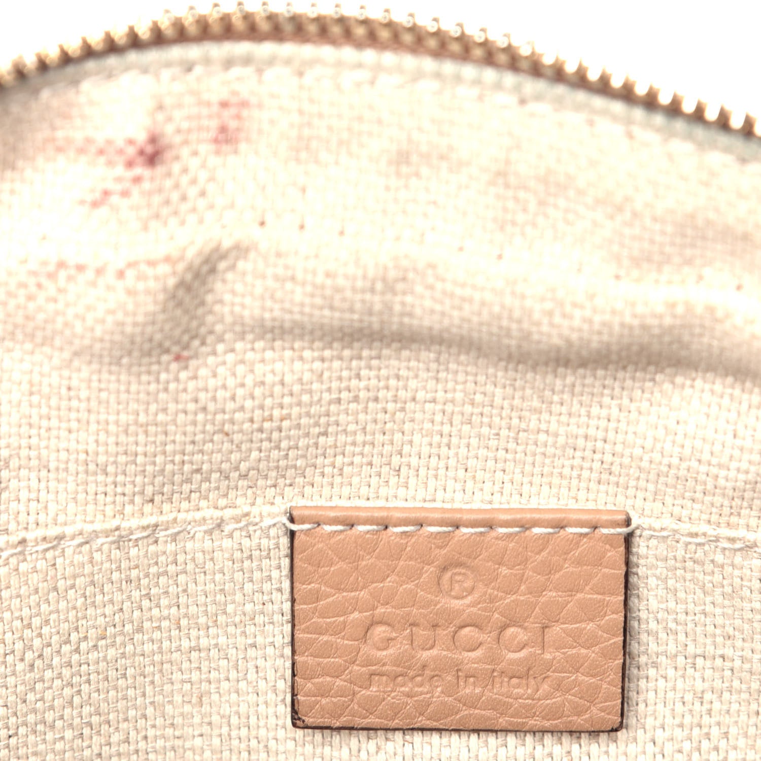 Gucci Pebbled Calfskin Small Soho Disco Bag Rose Beige 6 of 10