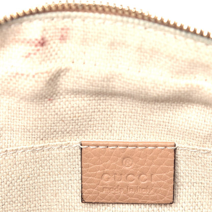 Gucci Pebbled Calfskin Small Soho Disco Bag Rose Beige 6 of 10