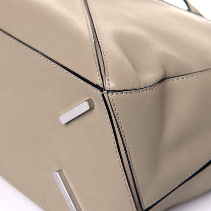 Loewe Calfskin Medium Puzzle Bag Light Oat 8 of 10
