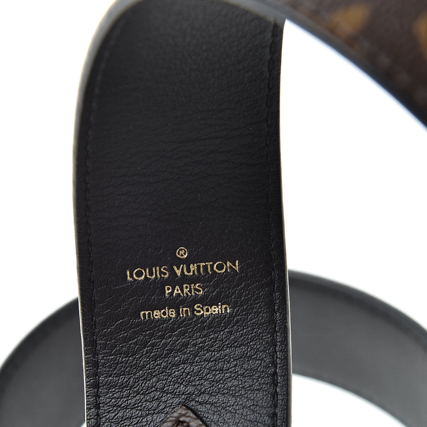 Monogram Bandouliere Shoulder Strap Black