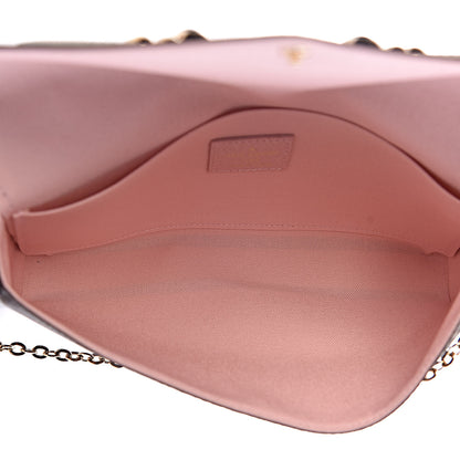 Louis Vuitton Monogram Lovely Birds Pochette Felicie Chain Wallet 6 of 10