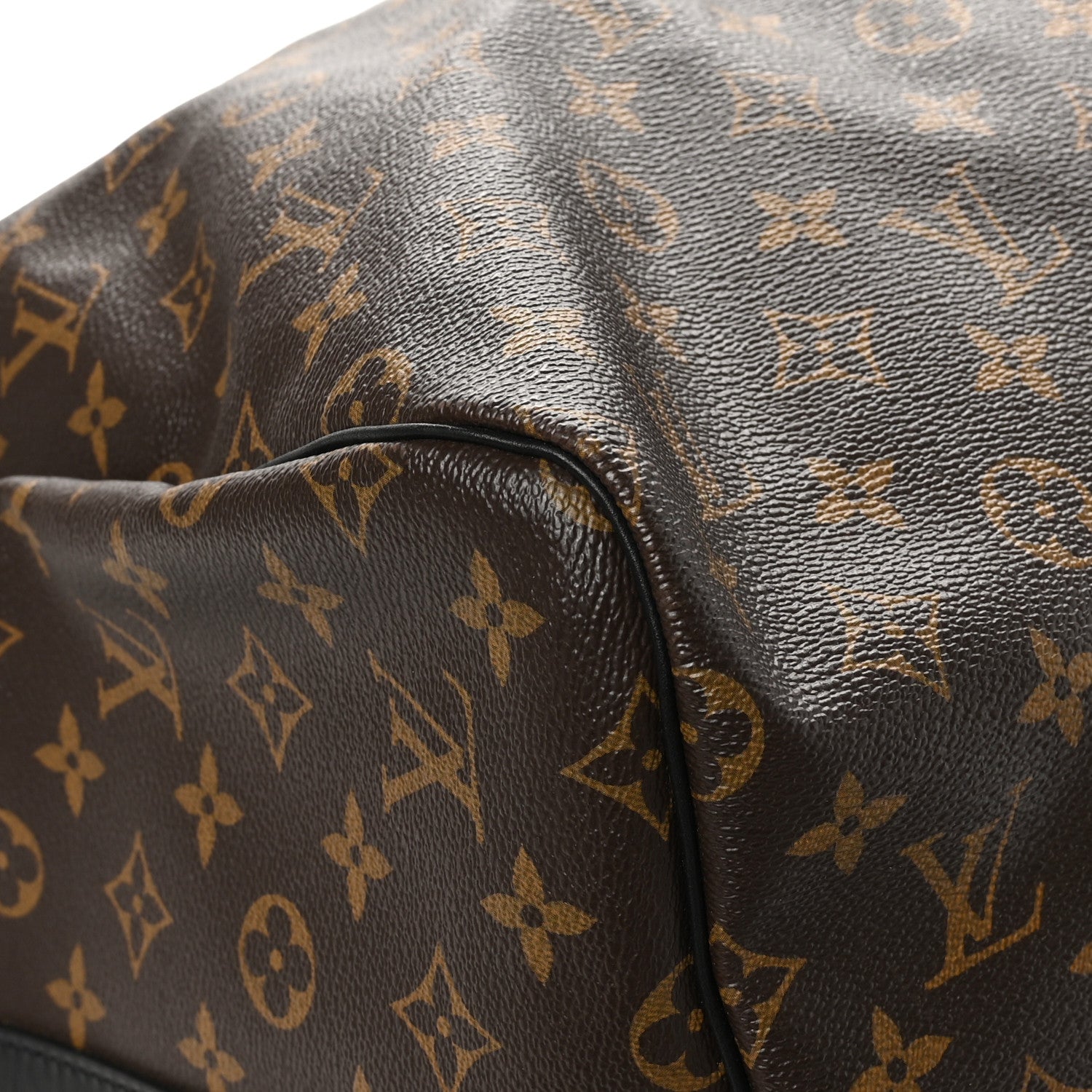 Louis Vuitton Monogram Macassar Keepall Bandouliere 55 8 of 11