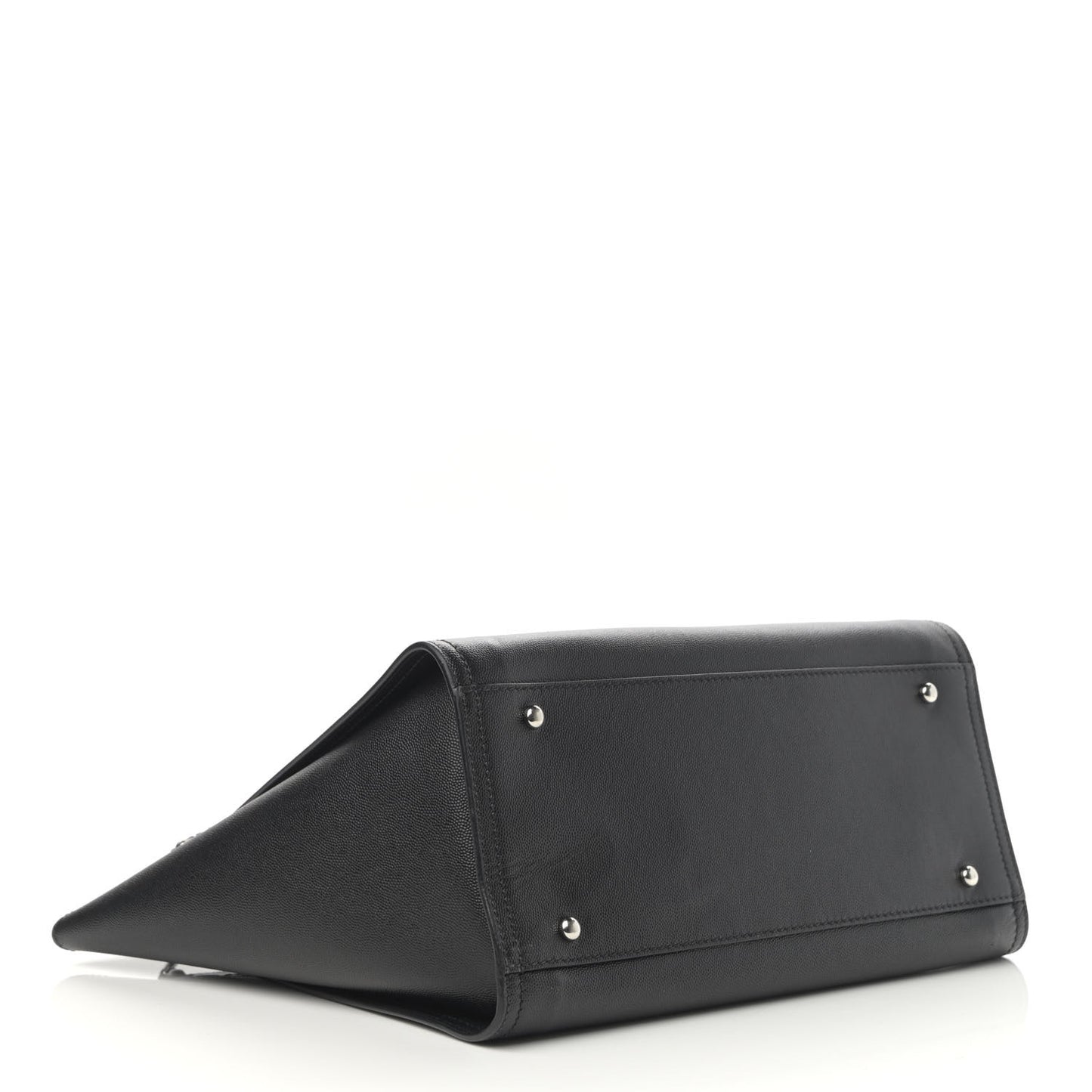Caviar Small Studded Deauville Tote Black