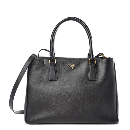 Prada Saffiano Lux Small Tote Nero Black 1 of 9