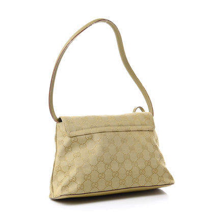 Gucci Monogram Medium Shoulder Bag Beige 4 of 16