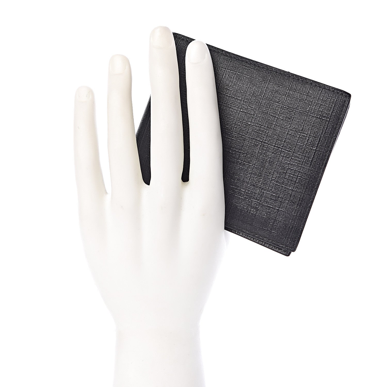 Fendi Zucca Spalmati Bi-Fold Wallet Black 2 of 7