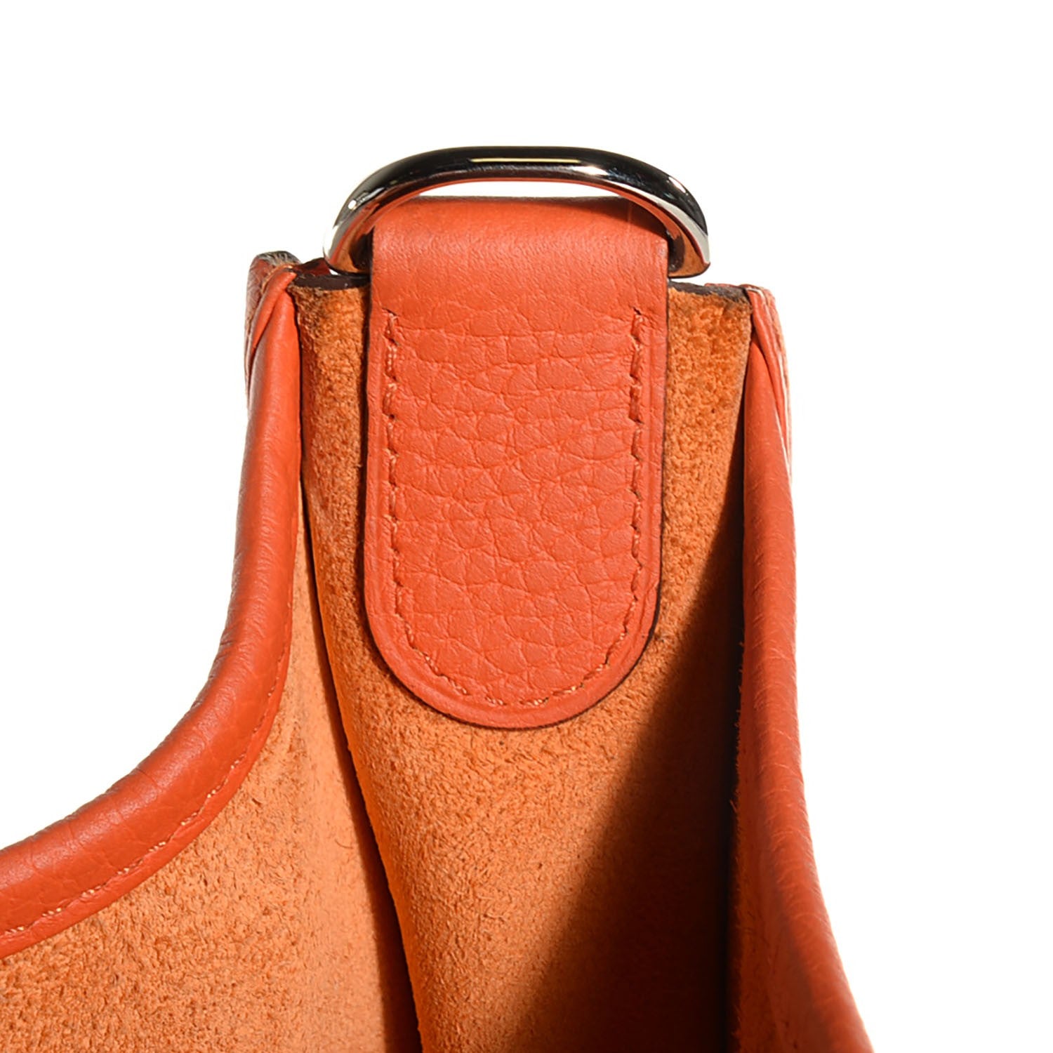 Hermes Taurillon Clemence Evelyne III PM Feu 12 of 16