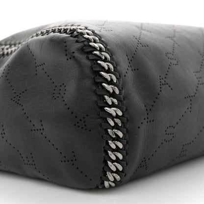 Stella McCartney Eco Alter Nappa Perforated Logo Falabella Reversible Tote Black 10 of 15