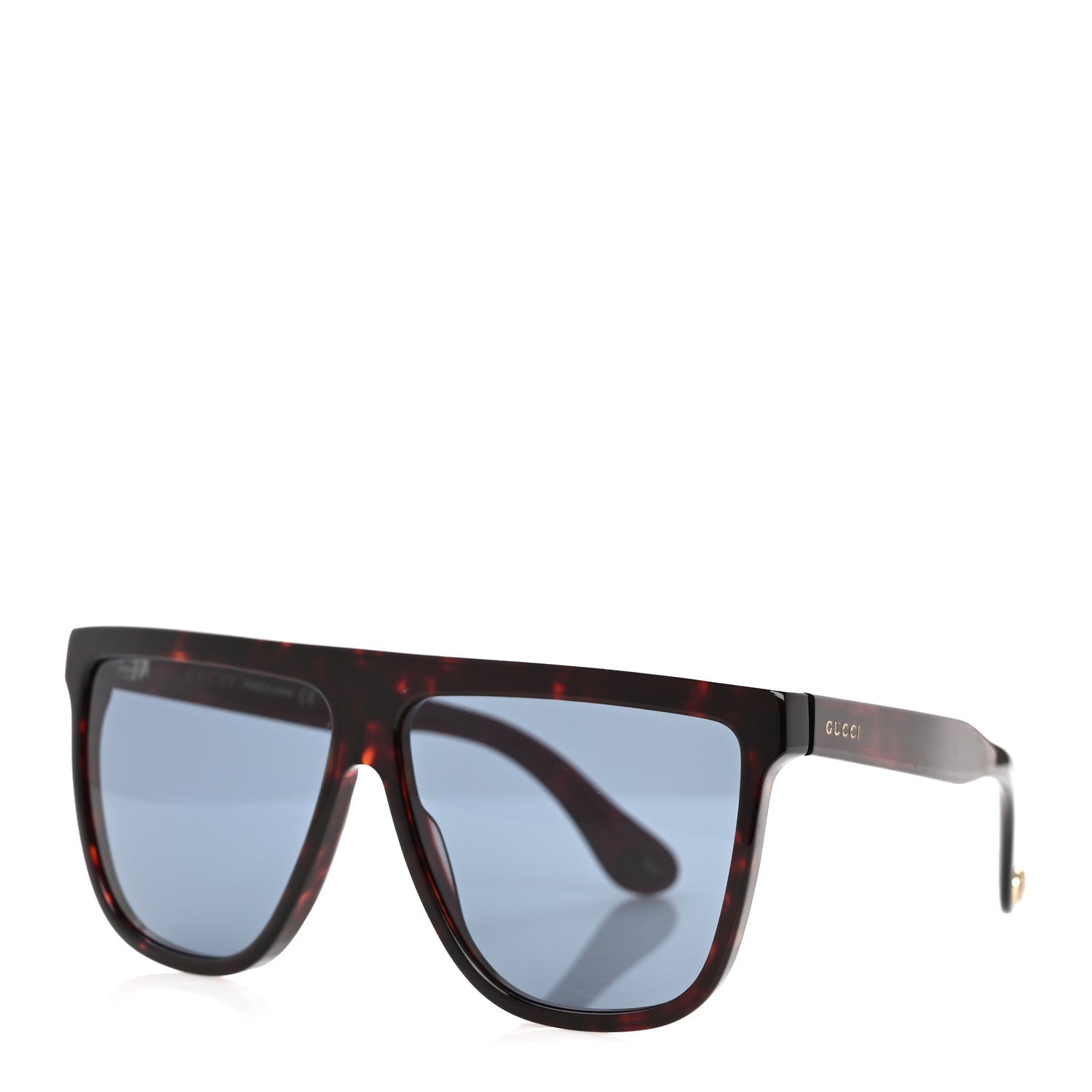 Gucci Oversized Sunglasses GG0582S Tortoise 1 of 9