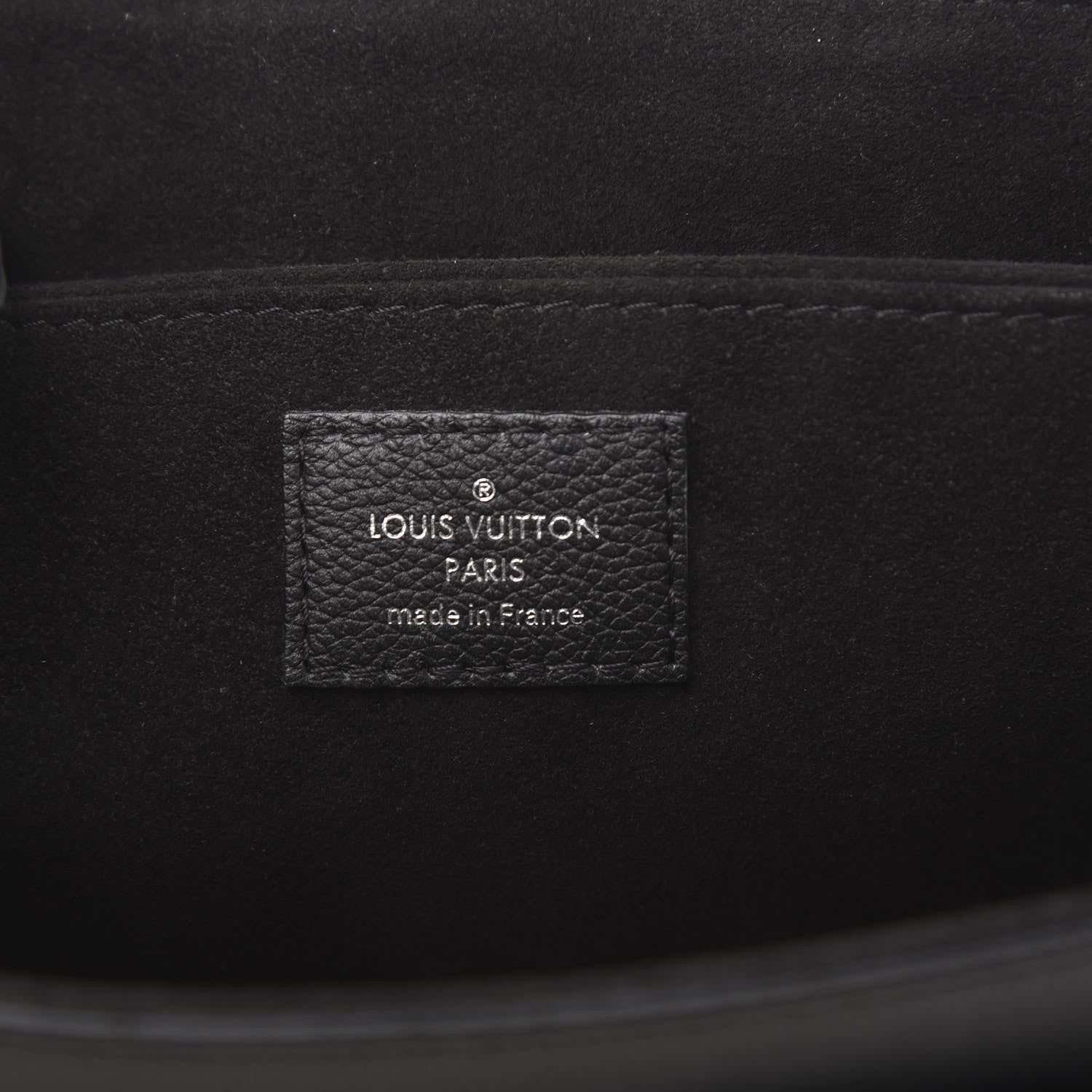 Louis Vuitton Soft Calfskin My Lockme Top Handle Vanille Black 7 of 15