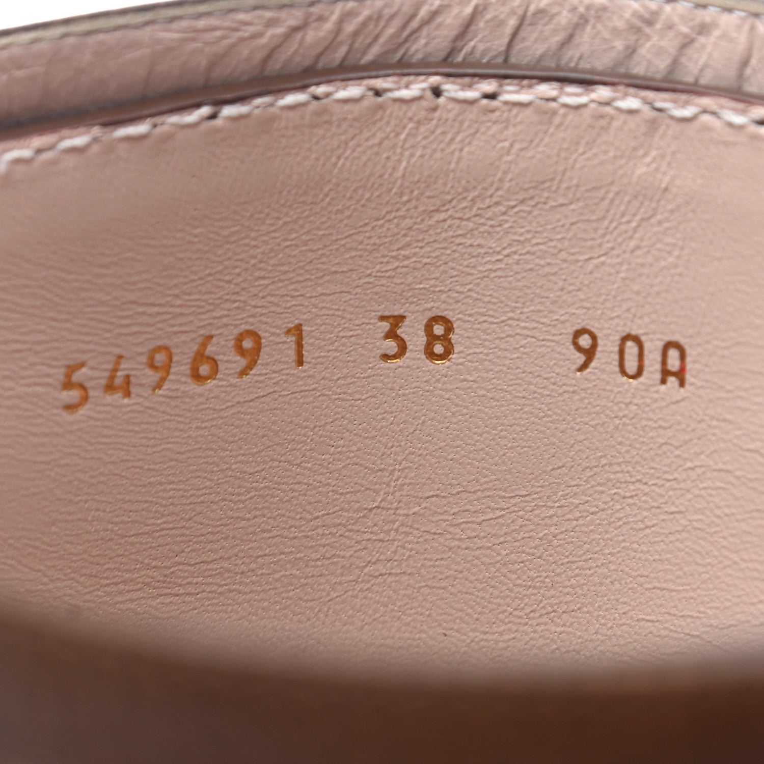 Gucci GG Monogram Calfskin Lola Tall Boots 38 Beige Ruggine Cuir 9 of 15