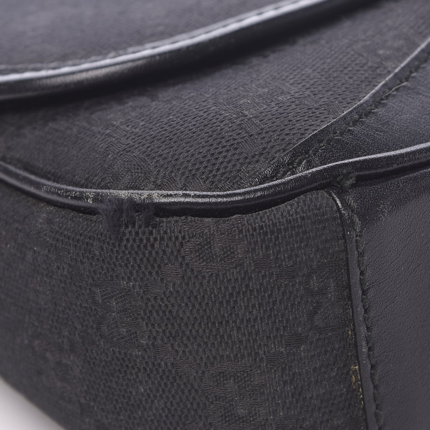 Monogram Shoulder Bag Black