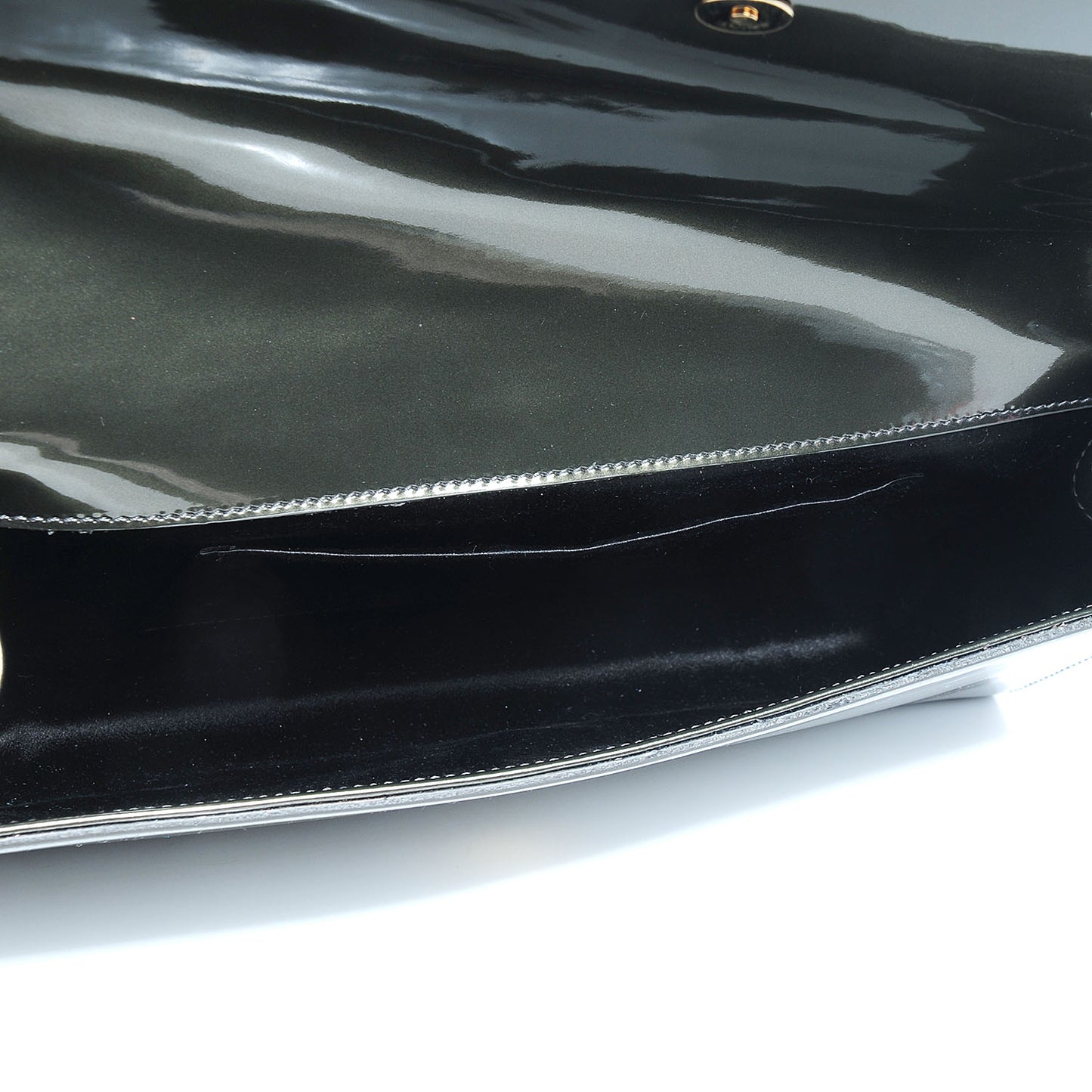 Patent Large Belle De Jour Clutch Green